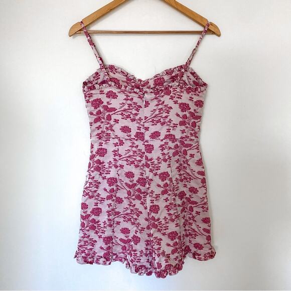 NWT Likely Hyland Pink Floral Romper - Picture 6 of 11
